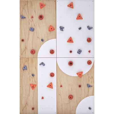 BLOCKids 4 vnitřní lezecká stěna + Modré chyty – Zbozi.Blesk.cz