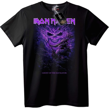 NOONEBRAND Тениска Iron Maiden Призрак на Навигатора - XS, White