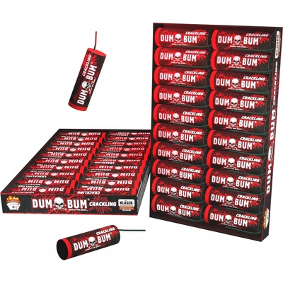 Ohňostrojová fontána Dum Bum Crackling 20 ks