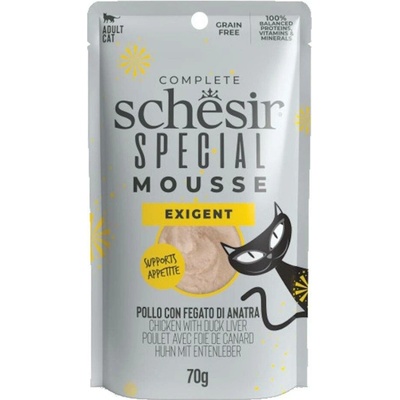 Schesir Cat Special Mousse kuře a játra 70 g