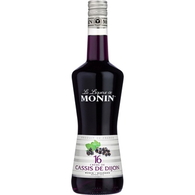 Monin La Liqueur Cassis de Dijon 16% 0,7 l (čistá fľaša)