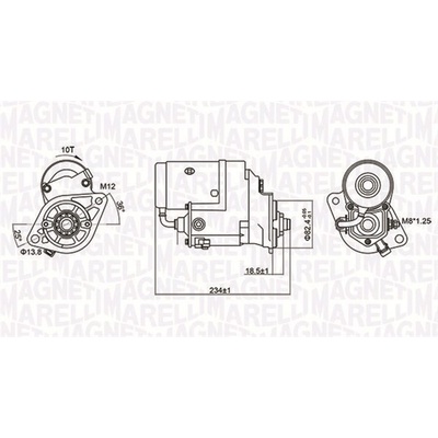 Startér MAGNETI MARELLI 063721154010