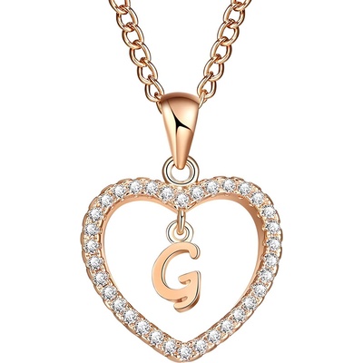 HARAHU Колие Писмо - g / Златна kp5190 (5190)