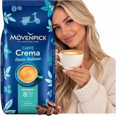 Mövenpick Caffe Crema Intensa Gusto Italiano zrnková 1 kg