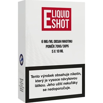 EXPRAN GmbH Booster Báze Shot Dripper PG30/VG70 6mg 5x10ml
