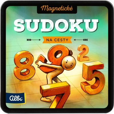 Albi Magnetické hry na cesty Sudoku