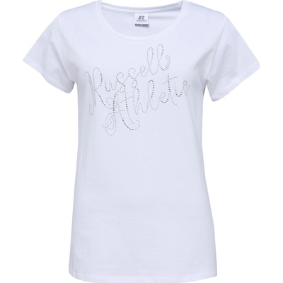 Russell Athletic Dámske tričko SS T-SHIRT Biela