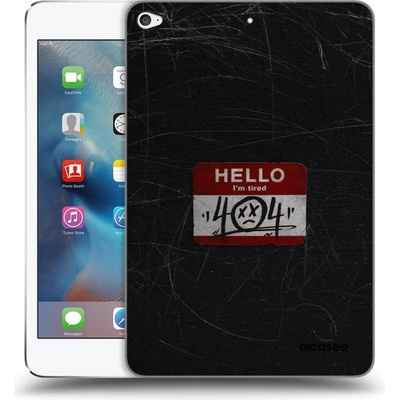 Picasee silikónový prehľadný obal pre Apple iPad mini 4 HELLO 404
