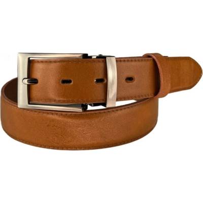Penny Belts pánský kožený opasek 35-020-3-42 světle hnědý