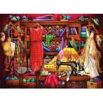 EUROGRAPHICS - Puzzle Marchetti: Sewing Room - 1 000 piese