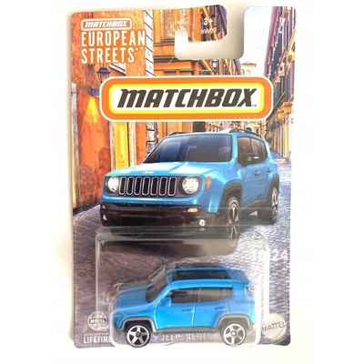 Matchbox European Streets 2019 Jeep Renegade