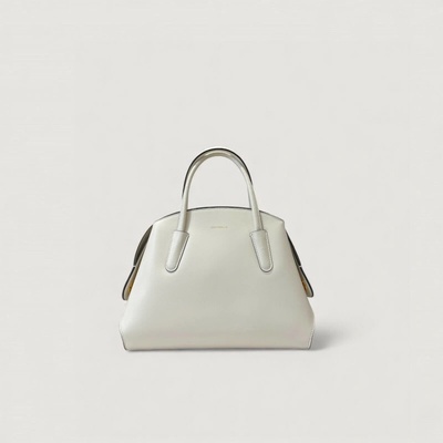 Coccinelle TYLDE SMOOTH SMALL kožená kabelka Pearl