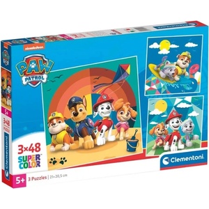 Clementoni Детски пъзел Clementoni от 3 x 48 части - Пес патрул (вариант 1) (25291) - baby