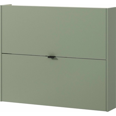 Germania Ameca 100 x 83 x 18 cm sivozelená v dekore duba