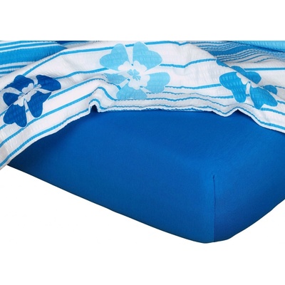 Dadka Jersey prostěradlo modř královská 35x75x2