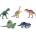 Rappa Комплект фигурки Rappa - Динозаври, 5 броя, 13-14 cm (380121)