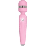Pillow Talk Cheeky Luxurious Wand Massager with Swarovski Crystal Pink