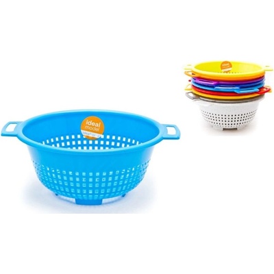 cedník d24cm stojící, 2ucha, plast
