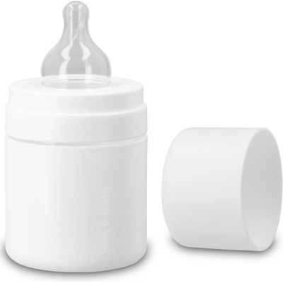 Baby Wallaby kojenecká antikoliková láhev White 120 ml