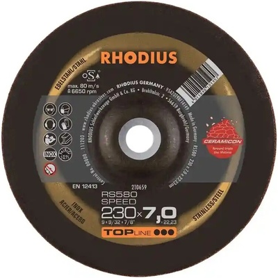 Rhodius Brúsny kotúč 230 x 7 x 22,23 mm 210659