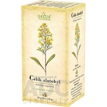 GREŠÍK ZLATOBYĽ bylinný čaj 20 x 1,5 g