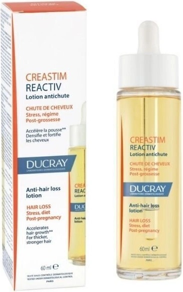 DUCRAY Лосион против косопад , Ducray Creastim Reactiv Anti-Hair Loss Lotion 60 ml