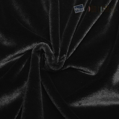 Umelá kožušina čierná