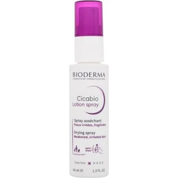 Image 1 of BIODERMA Cicabio Lotion Spray 40 ml успокояващ и подсушаващ спрей за мокри рани унисекс