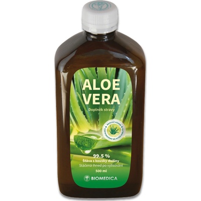 Biodemica Aloe vera šťáva 99,5% 0,5 l