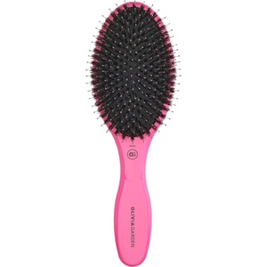 Olivia Garden Expert Care Oval Boar & Nylon Bristles Pink
