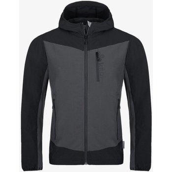 Kilpi Тъмно сиво мъжко софтшел яке за бягане Kilpi Balans-M Kilpi | Siv | МЪЖЕ | S
