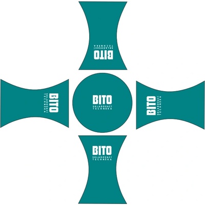 TENTino Elastický poťah na bistro stôl s vlastnou potlačou 80 cm