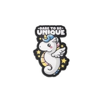 JTG Dare To Be Unique Rubber Patch Color