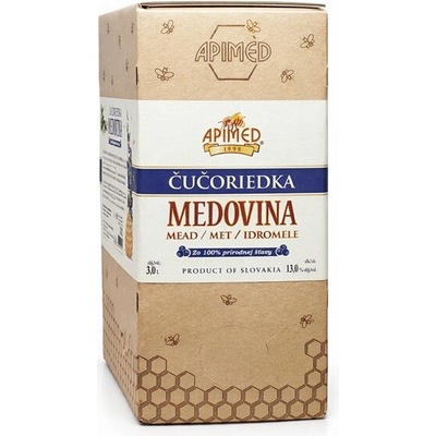 Apimed Medovina borůvková Čučoriedka 3,00 l – Zboží Dáma