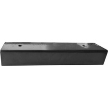 RETIC Držák podhrabové desky rovný ZN+PVC U/200/40, antracitový 20040AR