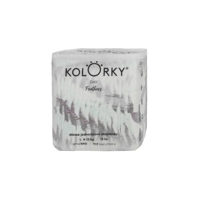 Kolorky DAY peří L 19ks