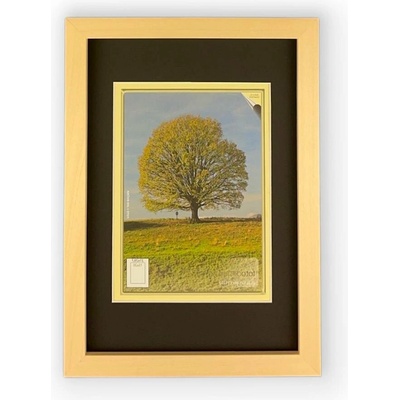 Pasparta Černá Rozměr: A3 - 29,7 x 42 cm, Vnitřní výřez pasparty (Velikost obrázku): A4 21 x 29,7 cm