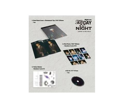 Junhee: The First Day & Night - CD