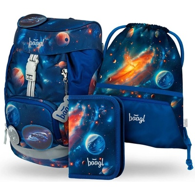 Baagl SET 3 AIRY Vesmír