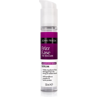 John Frieda Frizz Ease The Rescuer Weightless Repair Serum укрепващ серум за увредена коса 50ml