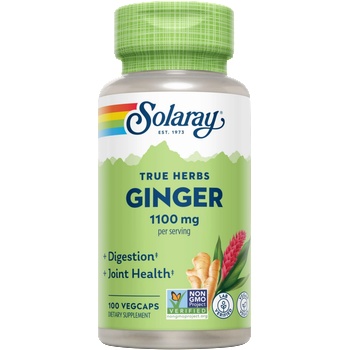 SOLARAY Корен от джинджифил - 100 капсули