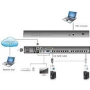 KVM přepínače Aten KH-1516Ai 16-port OverNet Cat5 KVM PS/2+USB, OSD, rack