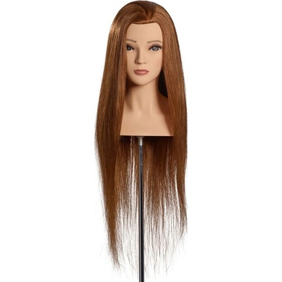 L´image Cvičná hlava stredný blond Limage Chiara 60 cm