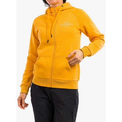 Peak Performance Original Zip Hood blaze tundra
