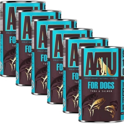 Aatu For Dogs Adult Tuna & Salmon 6 x 400 g