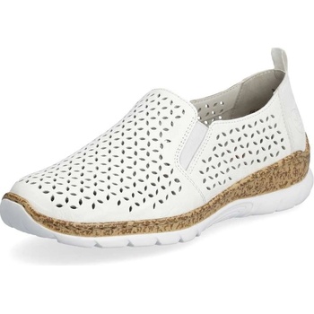 Rieker N4251-80 bílá