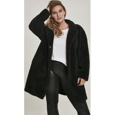 Urban Classics Ladies Sherpa coat black
