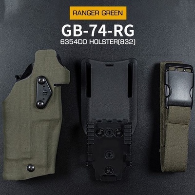 Wosport Komplet pistolového pouzdra 6354 DO pro Glock 17 se svítilnou Ranger Green – Zbozi.Blesk.cz