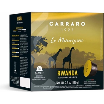 Carraro Caffe Rwanda Dolce Gusto 16 x 7 g