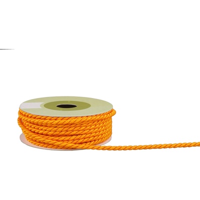 Provázek polyesterový 4mm x 4,6m vzor 2040 265-ORANŽOVÁ